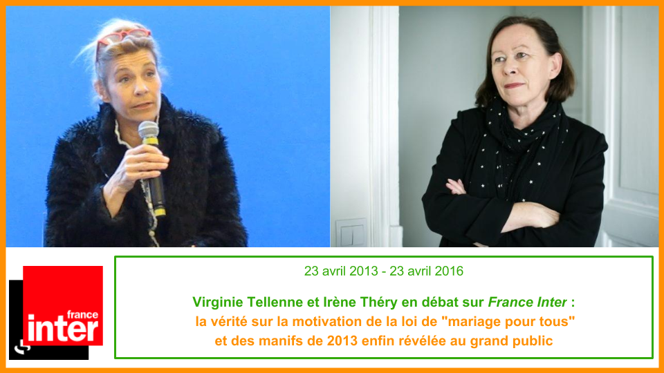 Ecoutez Virginie Tellenne et Irène Théry en débat sur France Inter :