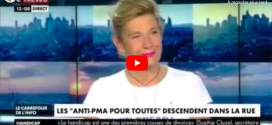 06/10/2019 – Durant la manif antiPMA, Virginie Tellenne invitée sur CNews explique la coparentalité